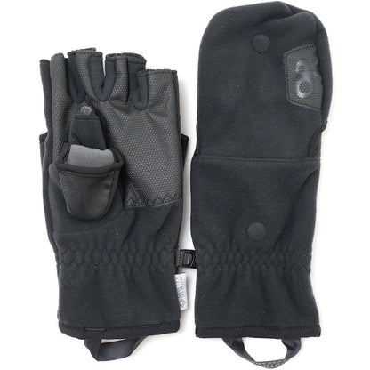 Outdoor Research Gripper Plus Convertible Mitts Gloves [Black] [OR Gripper Plus Convertible Mitts] [Letter Pack Plus Compatible] [Letter Pack Light Compatible]