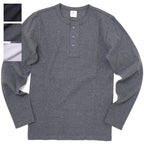 AVIREX（アヴィレックス）RIB L/S ヘンリーネック[3色]【レターパックプラス対応】