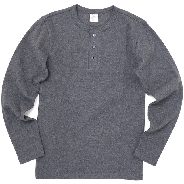 AVIREX（アヴィレックス）RIB L/S ヘンリーネック[3色]【レターパックプラス対応】