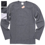 AVIREX（アヴィレックス）RIB L/S Vネック Tシャツ [3色]【レターパックプラス対応】