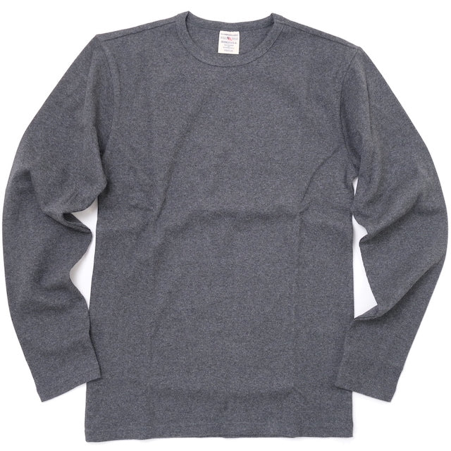 AVIREX（アヴィレックス）RIB L/S クルーネック Tシャツ [3色]【レターパックプラス対応】