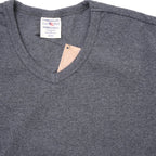 AVIREX（アヴィレックス）RIB L/S Vネック Tシャツ [3色]【レターパックプラス対応】