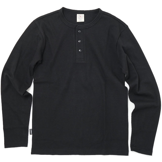 AVIREX（アヴィレックス）RIB L/S ヘンリーネック[3色]【レターパックプラス対応】