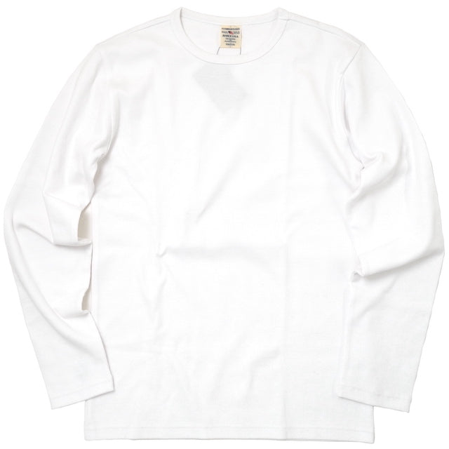 AVIREX（アヴィレックス）RIB L/S クルーネック Tシャツ [3色]【レターパックプラス対応】