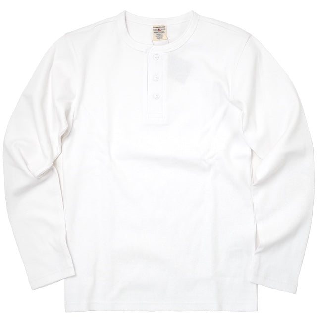 AVIREX（アヴィレックス）RIB L/S ヘンリーネック[3色]【レターパックプラス対応】