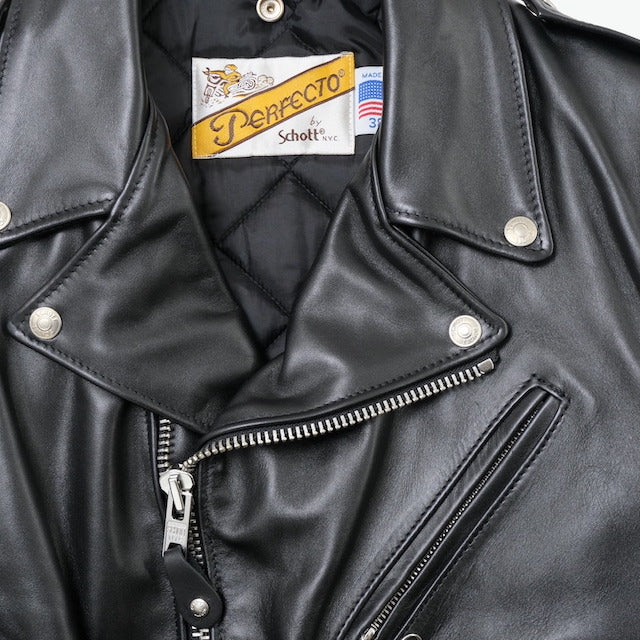 Schott #618 Double Riders Jacket [BLACK]