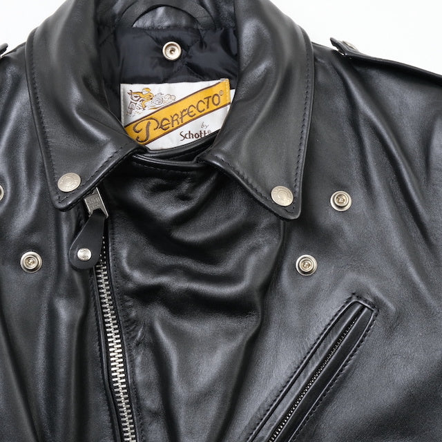 Schott（ショット）#618 ダブルライダース ジャケット [BLACK]