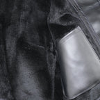 Schott（ショット）#641 シングルライダース ジャケット 3POCKETS 詰襟 [BLACK]