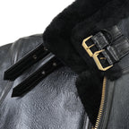 MORGAN MEMPHIS BELLE（モーガン メンフィスベル）Type B-3 2POCKETS TYPE [BLACK] SHEEP SKIN/羊毛皮(ムートン)