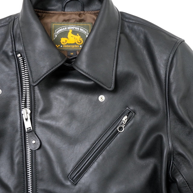 MORGAN MEMPHIS BELLE（モーガン メンフィスベル）BASIC RIDERS ベーシック ライダース ジャケット [LAMB SKIN]