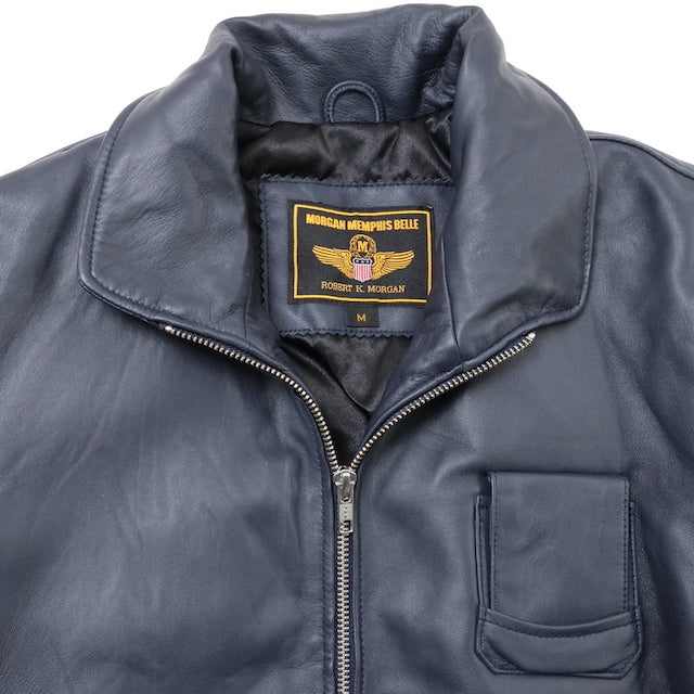 MORGAN MEMPHIS BELLE（モーガン メンフィスベル）フランス空軍タイプ フレンチボマー レザー製フライトジャケット