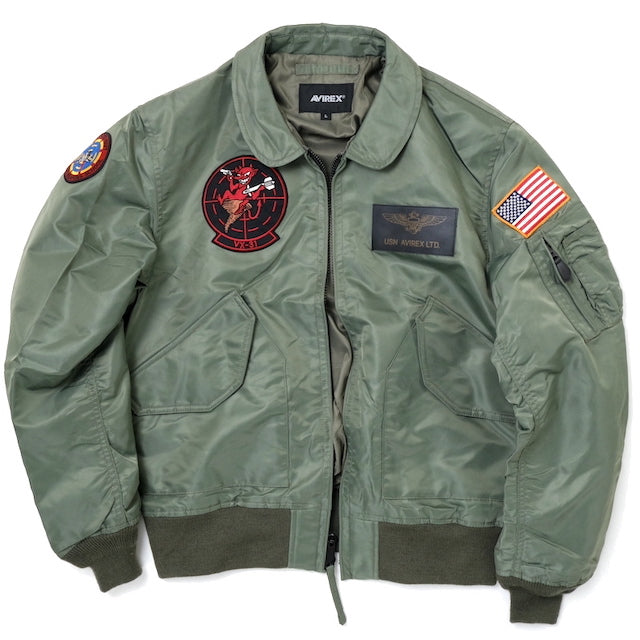 AVIREX CWU 36P VX-31 Flight Jacket [SAGE][6102208]