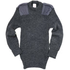 KEMPTON（ケンプトン）Woolly Pully クルーネックセーター [チャコールグレー]
