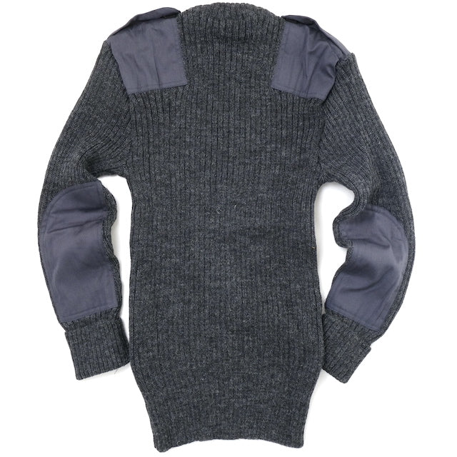 KEMPTON（ケンプトン）Woolly Pully クルーネックセーター [チャコールグレー]