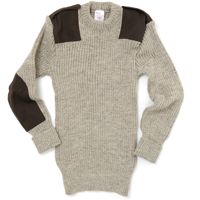 KEMPTON（ケンプトン）Woolly Pully クルーネックセーター [ブラウンミックス]