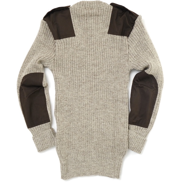 KEMPTON（ケンプトン）Woolly Pully クルーネックセーター [ブラウンミックス]