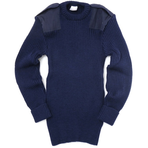 KEMPTON（ケンプトン）Woolly Pully クルーネックセーター [ネイビー 