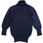 KEMPTON（ケンプトン）NIFFI SERIES イギリス海軍 サブマリン セーター ROLL NECK [NAVY][NATURAL]