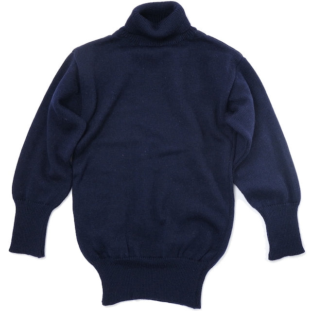 KEMPTON（ケンプトン）NIFFI SERIES イギリス海軍 サブマリン セーター ROLL NECK [NAVY][NATURAL]