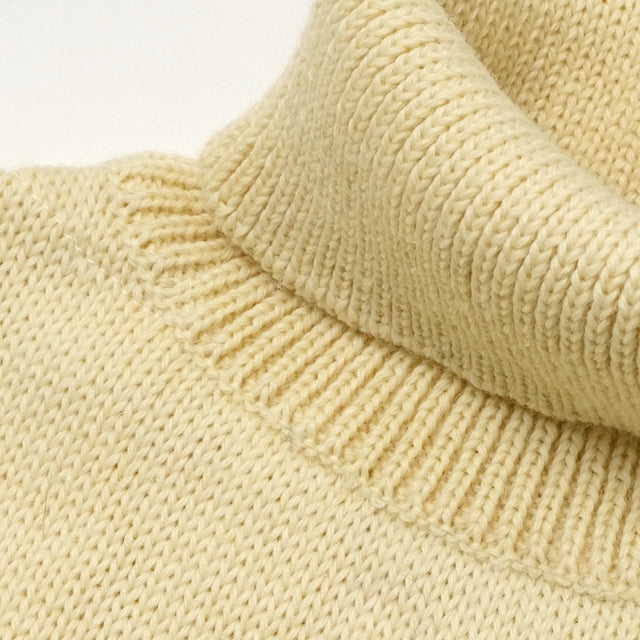 KEMPTON（ケンプトン）NIFFI SERIES イギリス海軍 サブマリン セーター ROLL NECK [NAVY][NATURAL]
