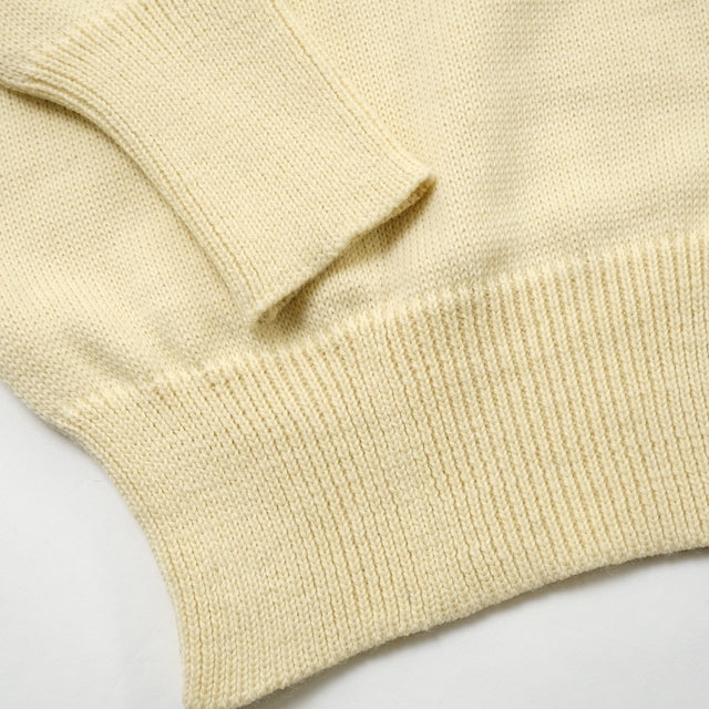 KEMPTON（ケンプトン）NIFFI SERIES イギリス海軍 サブマリン セーター ROLL NECK [NAVY][NATURAL]