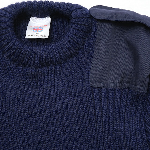 KEMPTON（ケンプトン）Woolly Pully クルーネックセーター [ネイビー]