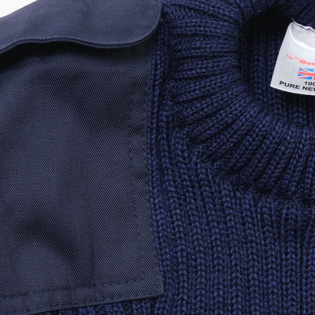 KEMPTON（ケンプトン）Woolly Pully クルーネックセーター [ネイビー]