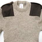 KEMPTON（ケンプトン）Woolly Pully クルーネックセーター [ブラウンミックス]