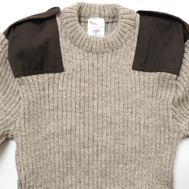 KEMPTON（ケンプトン）Woolly Pully クルーネックセーター [ブラウンミックス]