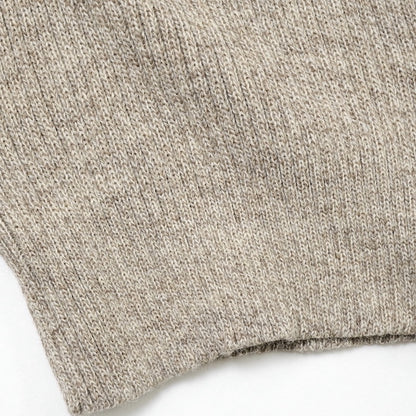 KEMPTON Woolly Pully Crew Neck Sweater [Brown Mix]