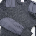 KEMPTON（ケンプトン）Woolly Pully クルーネックセーター [チャコールグレー]