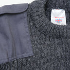 KEMPTON（ケンプトン）Woolly Pully クルーネックセーター [チャコールグレー]