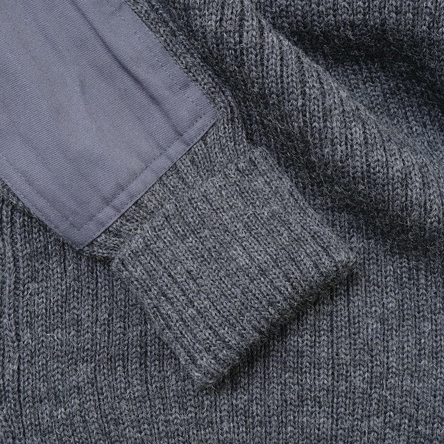 KEMPTON（ケンプトン）Woolly Pully クルーネックセーター [チャコールグレー]