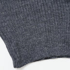 KEMPTON（ケンプトン）Woolly Pully クルーネックセーター [チャコールグレー]