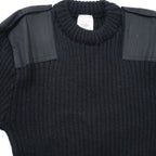 KEMPTON（ケンプトン）Woolly Pully クルーネックセーター [ブラック]