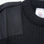 KEMPTON（ケンプトン）Woolly Pully クルーネックセーター [ブラック]