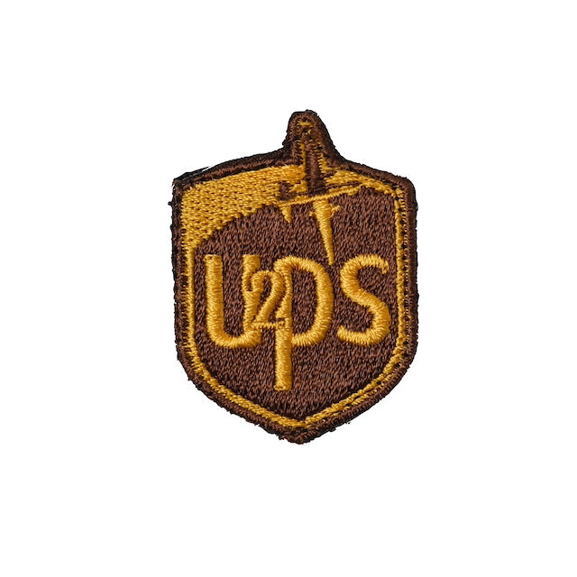 Military Patch（ミリタリーパッチ）5RS U-2 UPS ミニパッチ  [フック付き]【レターパックプラス対応】【レターパックライト対応】
