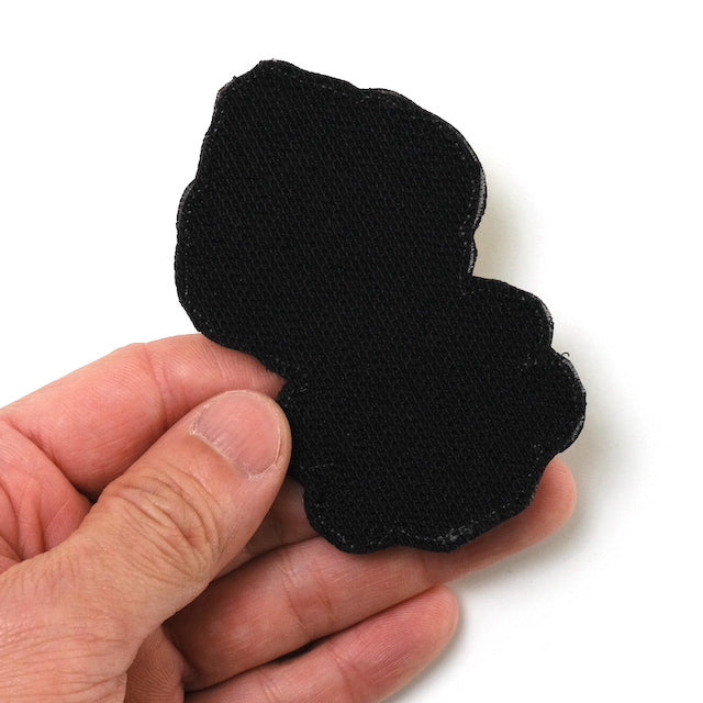 Military Patch（ミリタリーパッチ）K-9 Skull and Crossbones パッチ [フック付き]【レターパックプラス対応】【レターパックライト対応】
