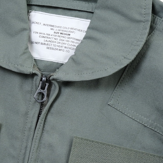 SESSLER（セスラー） CWU-27P JACKET 胸四角ベルクロ付 [SAGE]【中田商店】