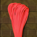 Military（ミリタリー）550 パラコード タイプ3 Neon Orange [50ft 15m][550 Paracord Type III 550 Cord]【レターパックプラス対応】【レターパックライト対応】