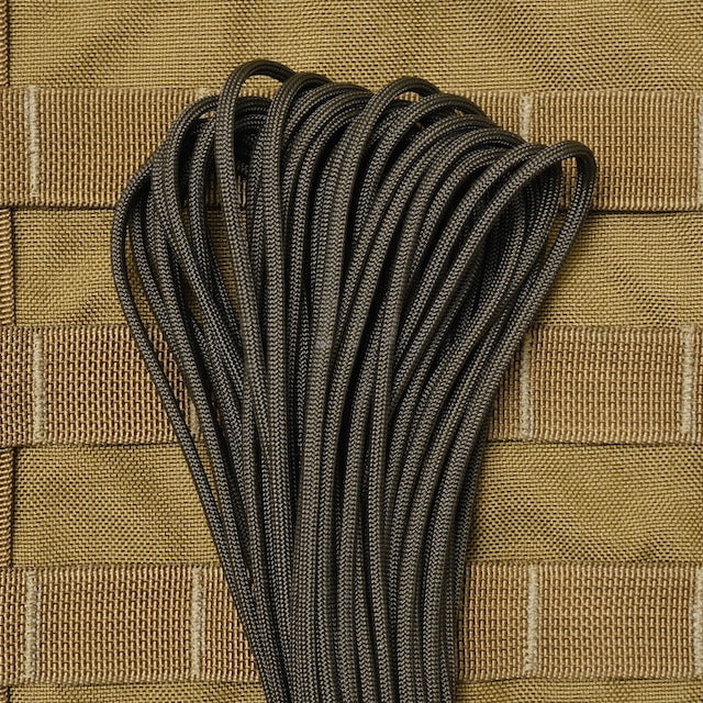 Military（ミリタリー）550 パラコード タイプ3 Ranger Green [50ft 15m][550 Paracord Type III 550 Cord]【レターパックプラス対応】【レターパックライト対応】