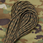 Military（ミリタリー）550 パラコード タイプ3 Coyote Brown/Olive Drab [50ft 15m][550 Paracord Type III 550 Cord]【レターパックプラス対応】【レターパックライト対応】
