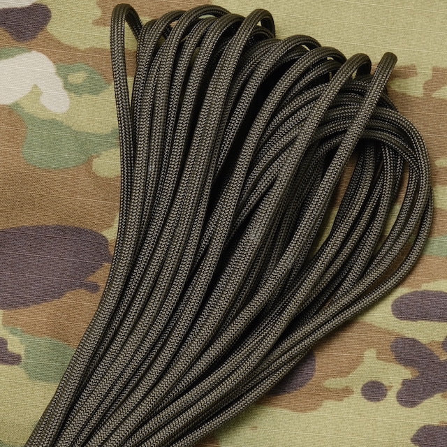 Military（ミリタリー）550 パラコード タイプ3 Ranger Green [50ft 15m][550 Paracord Type III 550 Cord]【レターパックプラス対応】【レターパックライト対応】