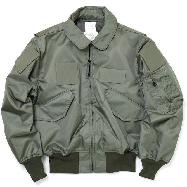 HOUSTON CWU-36P Summer Flight Jacket Sage Patch Base 4 Places Specifications