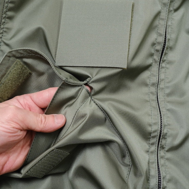 HOUSTON CWU-36P Summer Flight Jacket Sage Patch Base 4 Places Specifications