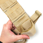 US (US military release product) MOLLE II Holster/Leg Extender [3 Color Desert] [Holster Leg Extender] [Letter Pack Plus compatible]