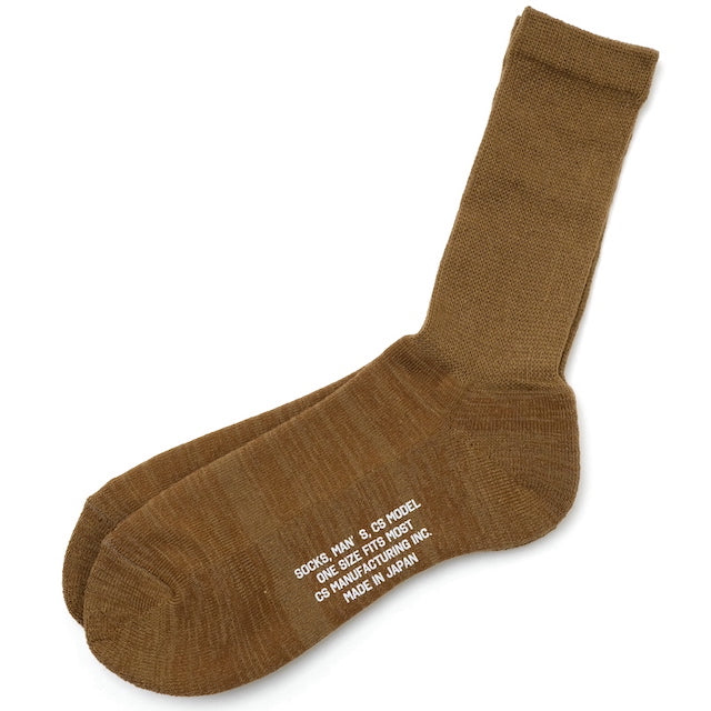 CAPTAIN TOMS ORIGINAL（キャプテントム オリジナル） ミリタリークルーソックス [CS MODEL][4色][Military Crew Socks]【レターパックプラス対応】【レターパックライト対応】