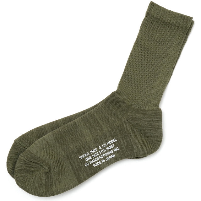 CAPTAIN TOMS ORIGINAL（キャプテントム オリジナル） ミリタリークルーソックス [CS MODEL][4色][Military Crew Socks]【レターパックプラス対応】【レターパックライト対応】