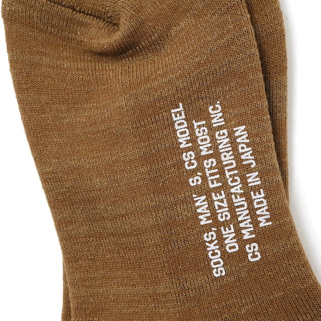 CAPTAIN TOMS ORIGINAL（キャプテントム オリジナル） ミリタリークルーソックス [CS MODEL][4色][Military Crew Socks]【レターパックプラス対応】【レターパックライト対応】