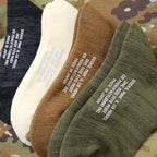 CAPTAIN TOMS ORIGINAL（キャプテントム オリジナル） ミリタリークルーソックス [CS MODEL][4色][Military Crew Socks]【レターパックプラス対応】【レターパックライト対応】